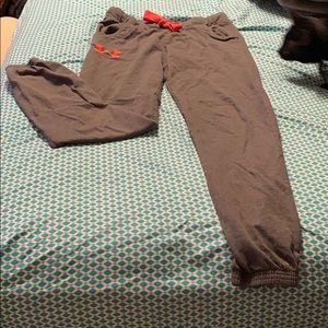 cheap small under armor sweat pants